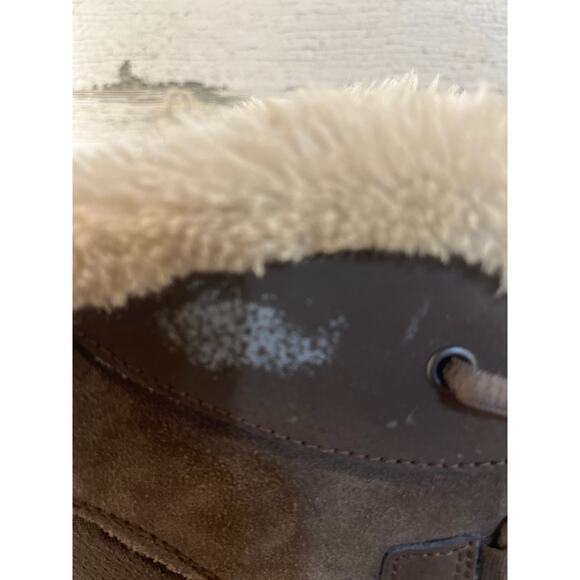 Columbia Ice Maiden II Boot Snow Waterproof Fur Lined Mid Winter Womens 9 Brown - Picture 11 of 12